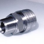 Conector PASO LIBRE Inoxidable Rosca Macho